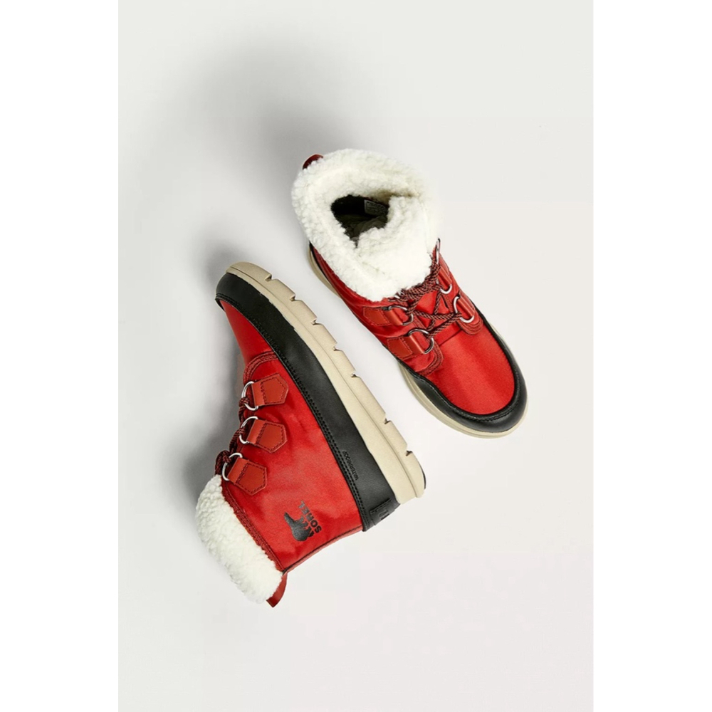 NWT Sorel Explorer Carnival Waterproof Boot RUST Women Size 7.5/UK 5.5/ EUR 38.5